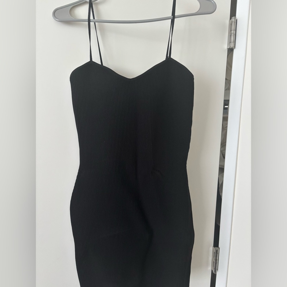 Babaton sculpt knit sweetheart dress new size 6